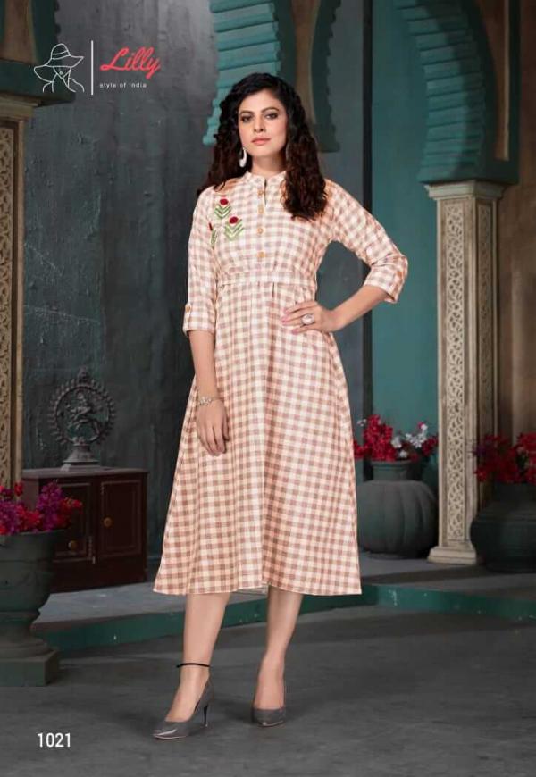 Lilly Ginni Cotton Designer Kurti Collection